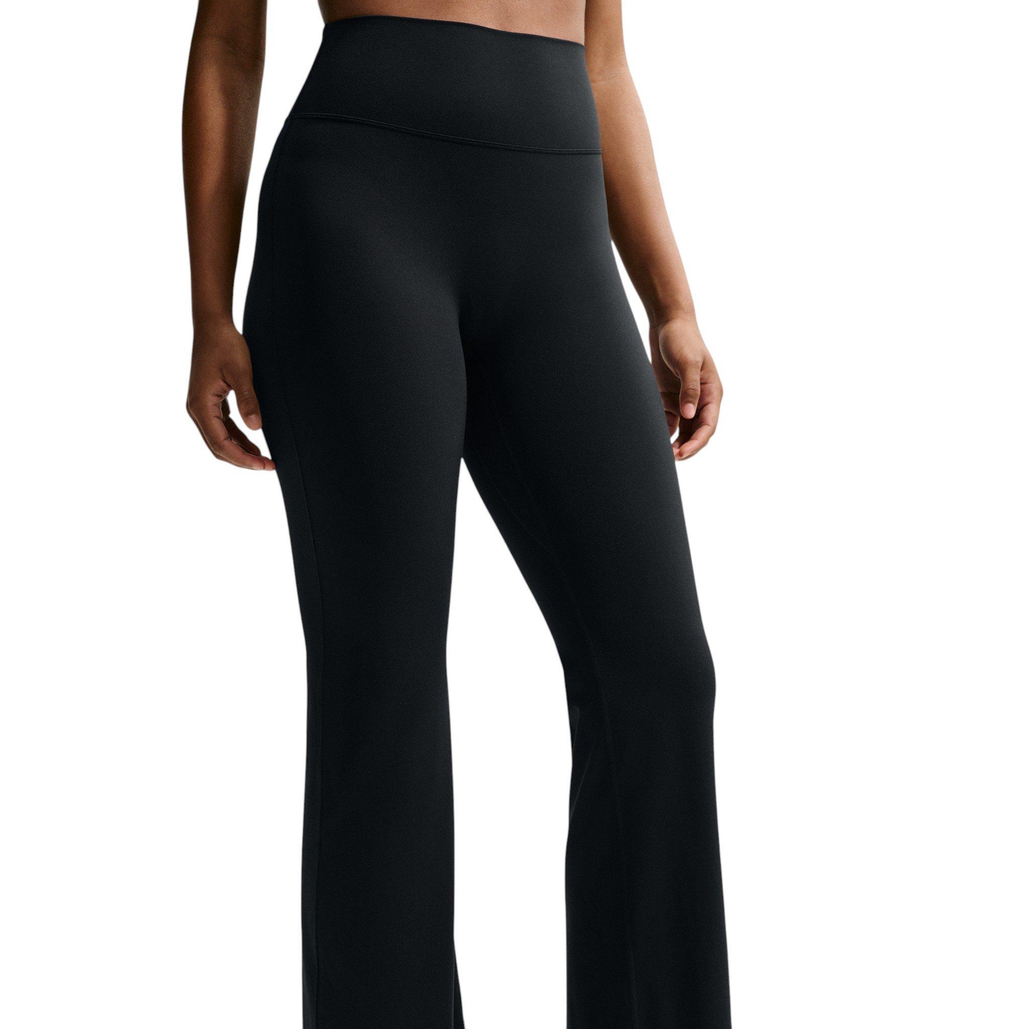 Nike Women's Zenvy High-Waisted Flared Leggings - Black - BLACK